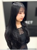 韓国風巻き/くすみベージュ/ダークカラー