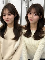 アマトウキョウスマートサロン(AMA TOKYO×Smart Salon) くびれレイヤー/顔まわりカット/レイヤーカット/小顔ヘア