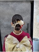 成人式/タイトシニヨン