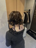 ブルーメ(Blume...)&nbsp;ツインお団子/お呼ばれヘア/ボブアレンジ