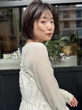 ソラス(SOLAS)&nbsp;ボブ×オリーブベージュ