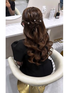 ミリー(Milly) ハーフアップ