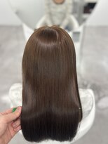 ドアホワイト(door white)&nbsp;ショコラグレージュカラー×髪質改善トリートメント