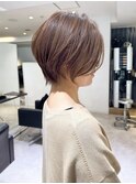 30代40代50代ショート白髪ぼかし銀座丸みくびれ井