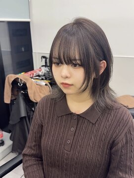 ゴウトゥデイシェアサロン 町田店(GO TODAY SHAiRE SALON) ハッシュカット×シアーブラウン