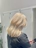 【西村指名専用】カット+髪質補修ケアブリーチ+高濃度ケラチントリートメント