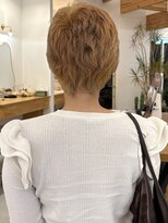 サクヘアー(39 hair) 【126.ショート×ブリーチ】レイヤー・レイヤーカットも人気◎