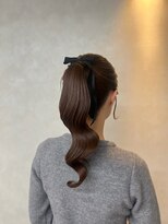 ウルー 新宿店(uruu)&nbsp;【ポニーテール】天神/天神駅/ヘアセット/早朝/推し活/ライブ