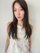 ワンインチ(1 inch)&nbsp;レイヤー/髪質改善/オリーブベージュカラー