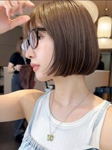 アイドットプラス オオサカ 心斎橋 難波(i.+OSAKA)&nbsp;前髪小顔ニュアンスカラー大人レイヤーボブヘア20代30代40代