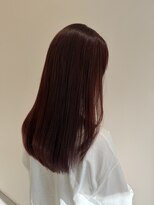 レンジヘアー(lange hair) レッドカラー【鈴鹿/津/ブリーチなし/髪質改善】