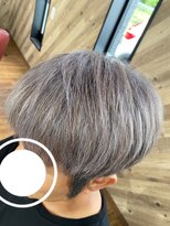 ルネッサンスヘアー ラファエロ(RAFFAELLO)&nbsp;白髪を活かしたシルバーcolorヘッドスパで頭皮も若々しく