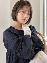 ドット ヘアー(dot.hair) ストレートボブ / 収まり抜群 / まろやかブラウン