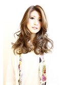 ミントベージュのフェアリーカール