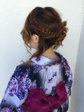ビューティーコレクション 静岡北店 浴衣に似合うヘアセット