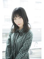 サロンドミルク 原宿(salon de MiLK)&nbsp;【salon de MiLK 原宿】イルミナカラーブルージュ×ゆるウェーブ