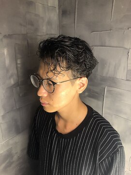 ヘアサロンエムフィス 池袋東口(HAIR SALON M Fe's) デザインカラー/厚めバング/ローライト/スリークボブ