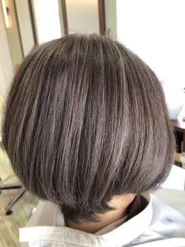 ヘアーズ ジール(hair's Zeal) 大人ハイライト☆ミルクティー色