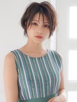 アグ ヘアー ピース 浜松高丘店(Agu hair peace) 《Agu hair》ゆるフワ質感×柔らかアレンジショート
