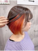 【MIRAC町田店河原崎】インナーオレンジカラー
