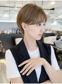 マッシュショート_外ハネボブセクションカラー_38803
