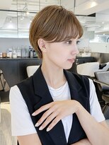 アイティーバイアルバム 八王子店(IT by ALBUM) マッシュショート_外ハネボブセクションカラー_38803