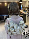 成人式 振袖着付け&ヘアセット