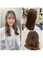 stylist：八文字　裕香 ◇トレンドやお客様の好みに合わせたスタイルをご提案します！