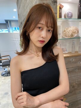 アリュウル 表参道(ALLURE) 小顔に見えるくびれヘア　レイヤーカット　透明感カラー　KAKO