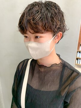 テトヘアー(teto hair) マッシュショート、ニュアンスパーマ、ゆるいパーマ