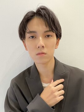 トルネード(TORNADO) 韓国マッシュニュアンスパーマツーブロックセンターパ一卜t121