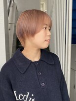 ソーコ 渋谷(SOCO)&nbsp;前髪あり大人ショートボブマッシュショートくびれショート