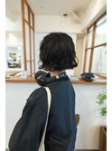 くせ毛風ボブパーマ　Genta