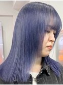 cobalt blue [新宿駅/切りっぱなしボブ/エアリーロング]