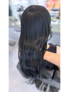 ミニョン(Mi9non) ツヤブルーブラック