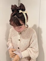 ペレ 梅田(PELE) 前髪/アンブレラカラー/こなれミディ/イメチェン/ウェーブパーマ