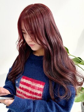 ユー イケブクロ(u Ikebukuro) 巻き髪/ブリーチなし/ダブルカラー/韓国/レイヤースタイル