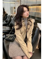 フィル 横浜(fil)&nbsp;モノトーンラベンダーレイヤー_メルティカラーフェミニンロング