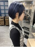 丸みショート☆ディープブルー【村山武史】
