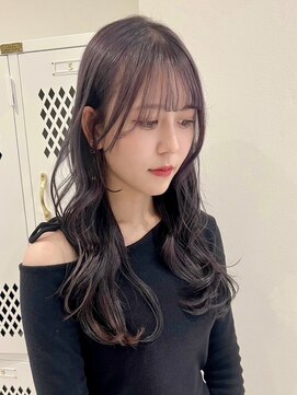 ロル キョウト(L'or Kyoto) シースルーバング　顔まわりカット　垢抜け前髪