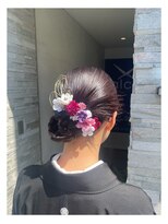 アルコ 三軒茶屋(alco)&nbsp;着物ヘアセット＊alco三軒茶屋