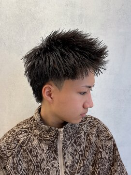ルースト 西院店(ROOST) スパイキーショート×ピンパーマ