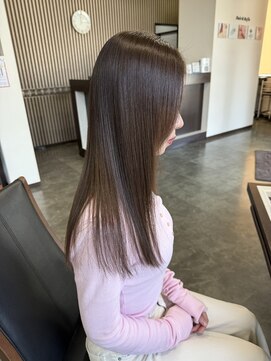 髪質改善ストレート