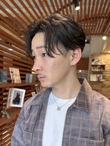 マッシュ アドベ 八戸ノ里(MASHU ADOBE) ナチュラルな大人の色気が大人気☆メンズセンターパートスタイル