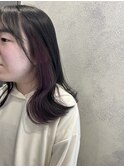 インナーカラー/ディープパープル