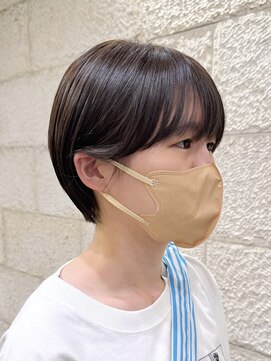 ハピネス 河原町店(Happiness) マッシュショート 顔まわりカット 京都美容室 進詩織