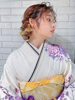 トレノ(Treno.)&nbsp;上品抜け感和装ヘアセット【Treno.吉祥寺】