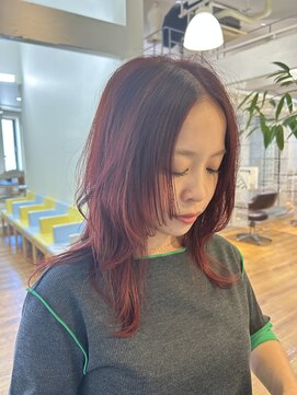 オリーブ(OLIVE) 【レイヤー×red】