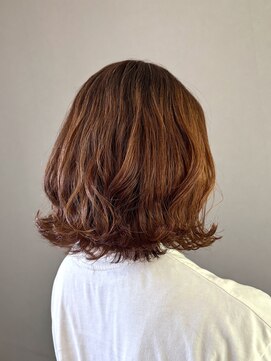 ココカラヘアー ニコ(cococara hair nico) ボブ/巻き髪/髪質改善/ブリーチなし/切りっぱなしボブ