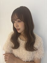 エクリフルール(equri fleur)&nbsp;【目黒】シースルーバング×柔らかベージュ